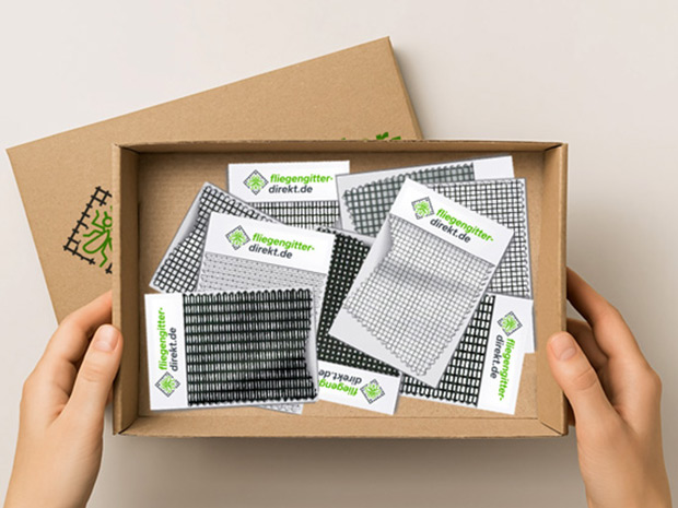 fliegengitter-direkt Insektenschutz Gewebemuster Gewebe