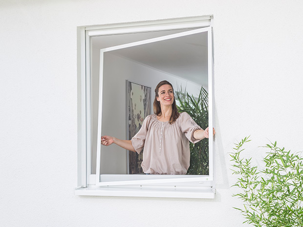 Fliegengitter-direkt Fenster Insektenschutz Montage